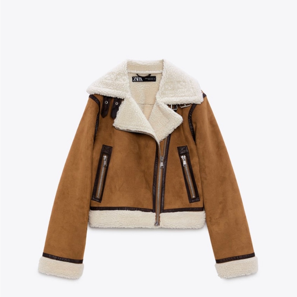 Zara Double faced jacket